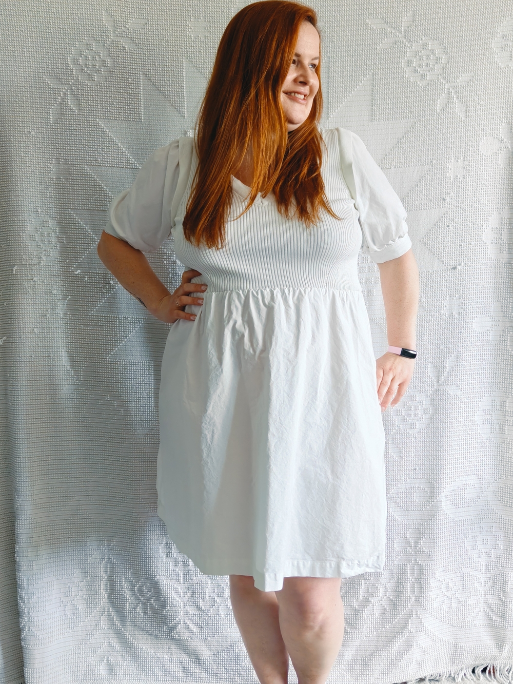 Next White Tennis Dress | Quiet Luxury | Country Club Chic | Size Medium